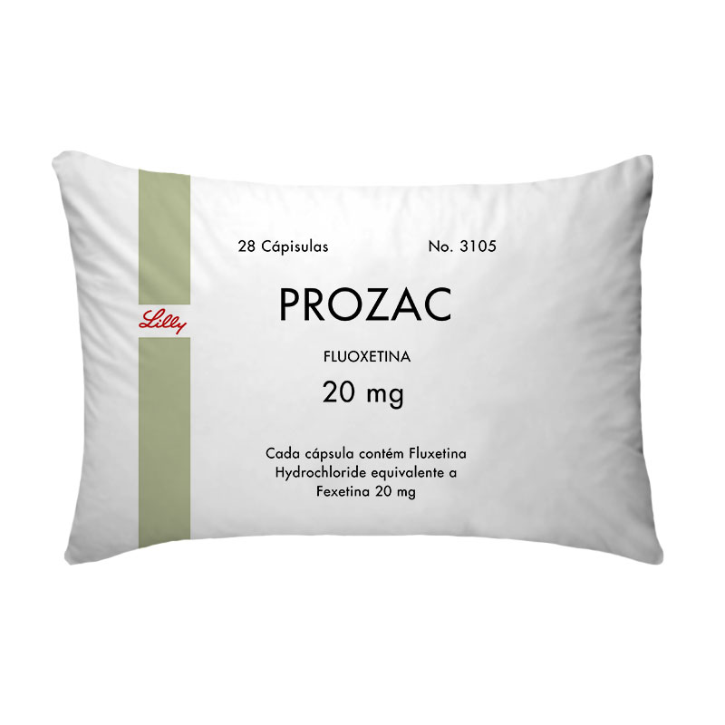 Fronha Para Travesseiro Nerderia Remedio Prozac