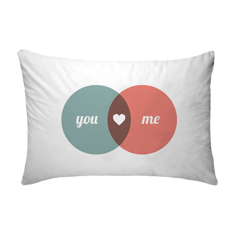 Fronha Para Travesseiro Nerderia You And Me Namorados