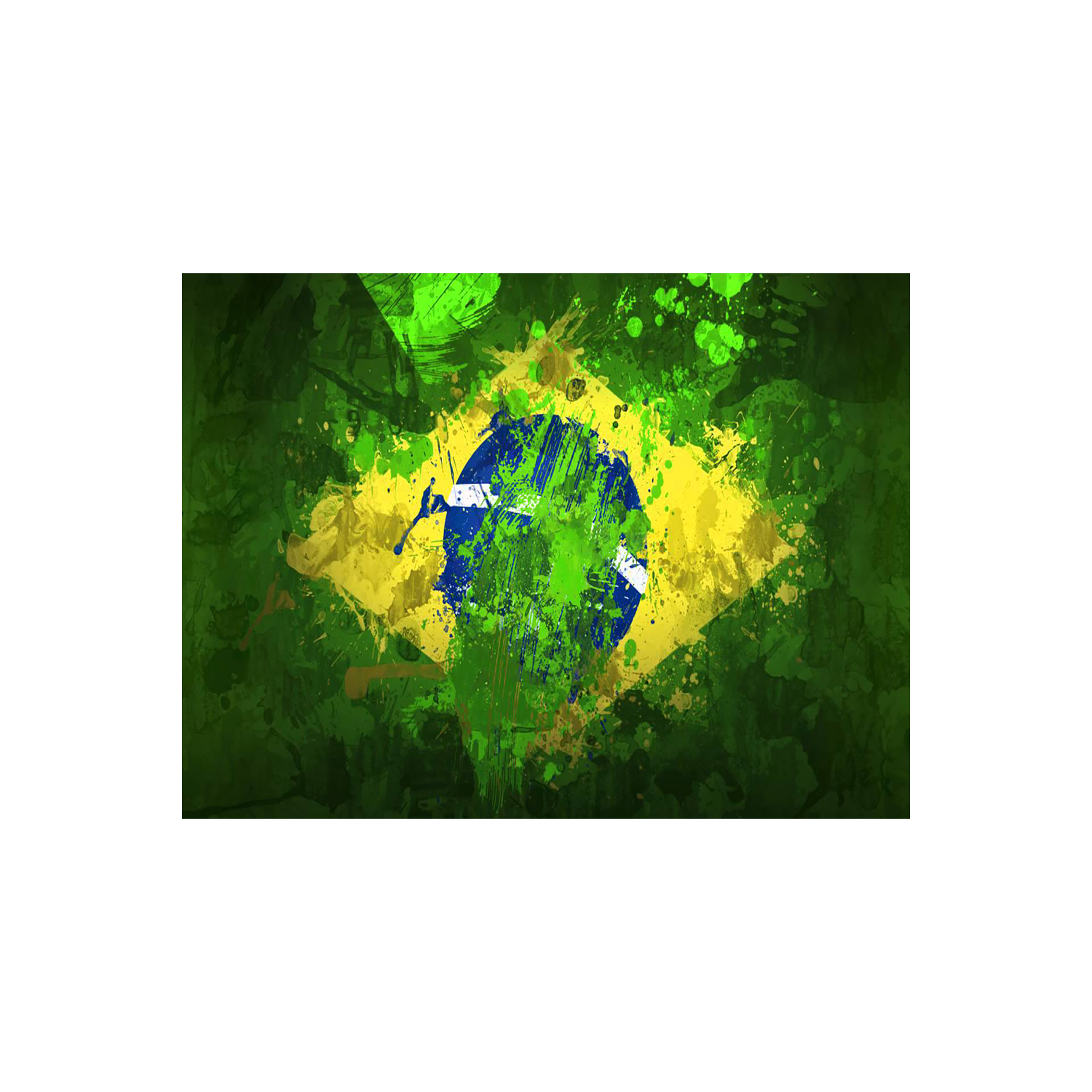 Jogo Americano Nerderia Bandeira Brasil