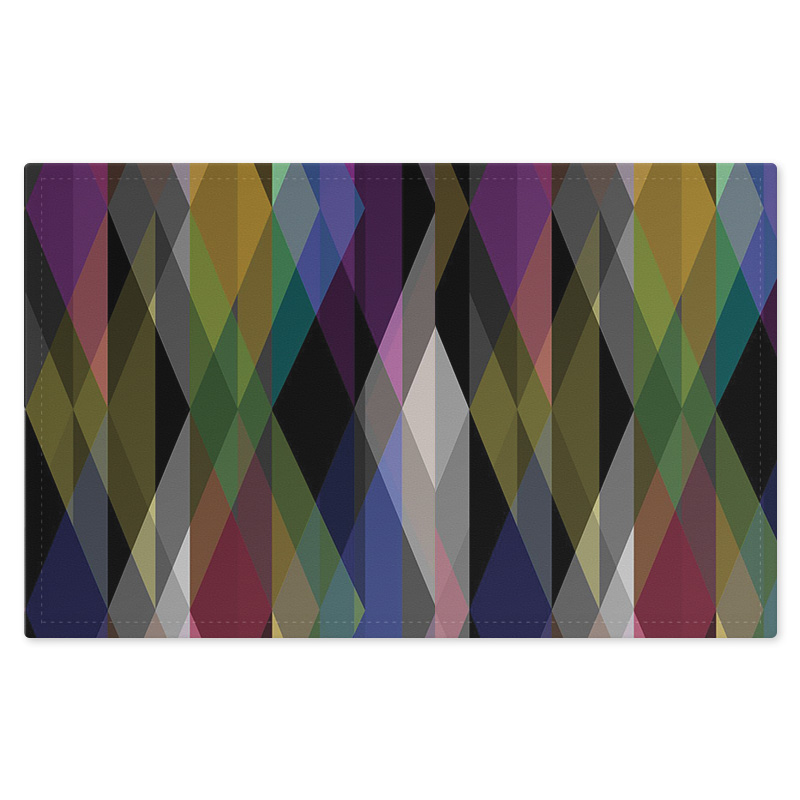 Jogo Americano Nerderia Triangulos Geometricos