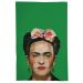 Pano De Prato Descorativo Nerderia e Lojaria frida geometrica colorido