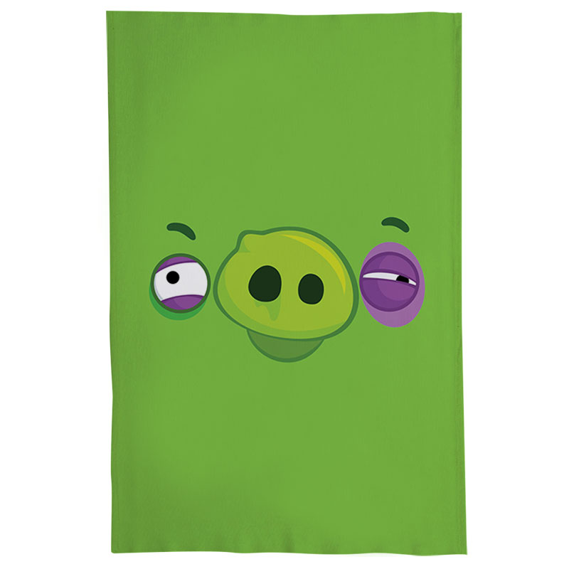 Pano De Prato Nerderia Angry Bird Pig