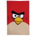 Pano De Prato Nerderia Angry Bird Vermelho