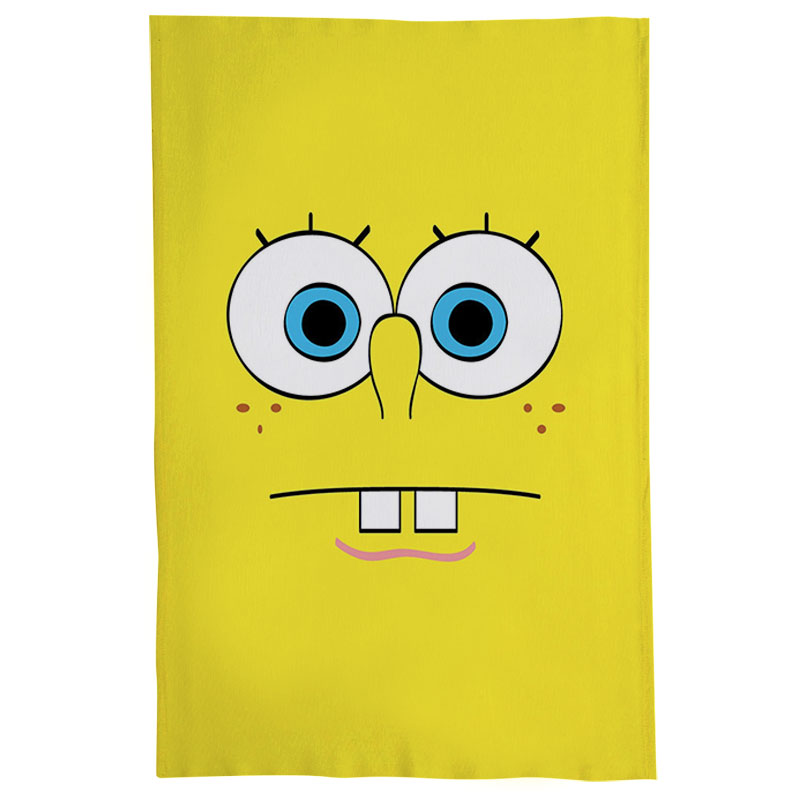 Pano De Prato Nerderia Bob Esponja