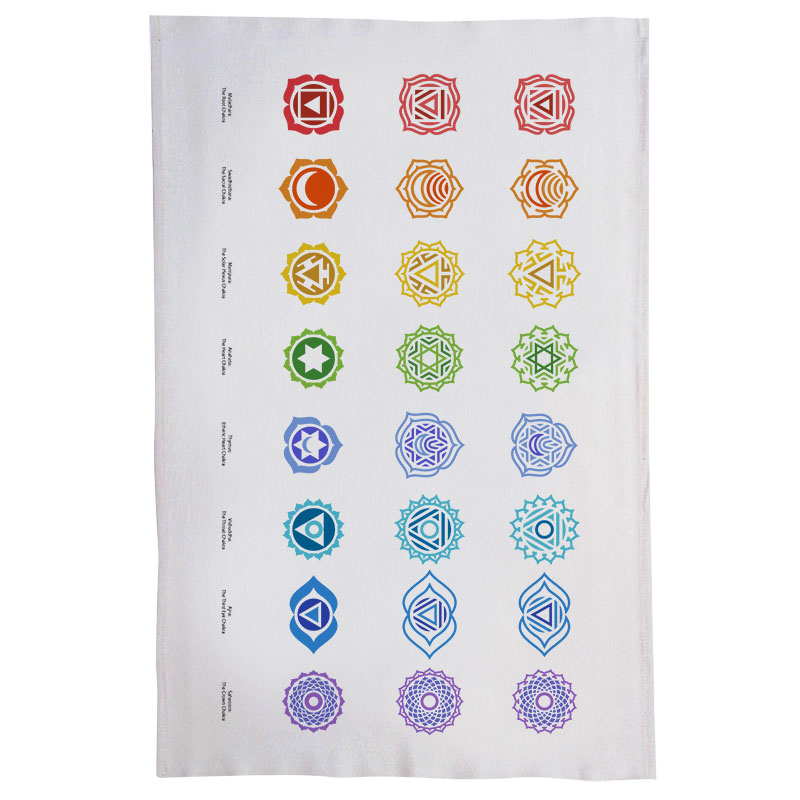 Pano De Prato Nerderia Chakras