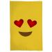 Pano De Prato Nerderia Emoticon Apaixonado