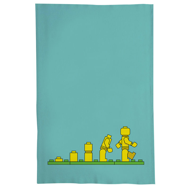 Pano De Prato Nerderia Evolucao Lego