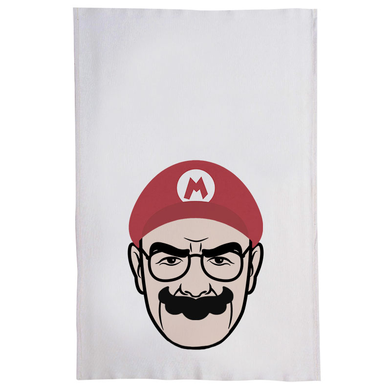 Pano De Prato Nerderia Heisemberg Mario
