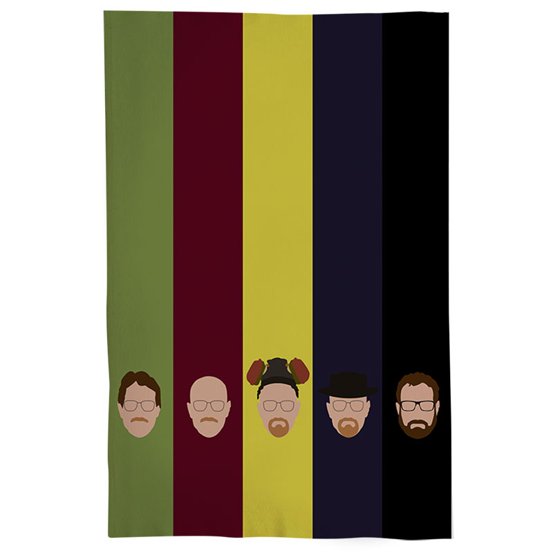 Pano De Prato Nerderia Heisemberg Minimalista