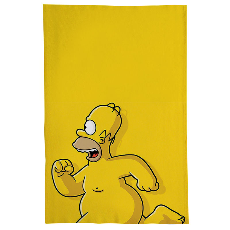 Pano De Prato Nerderia Homer Pelado