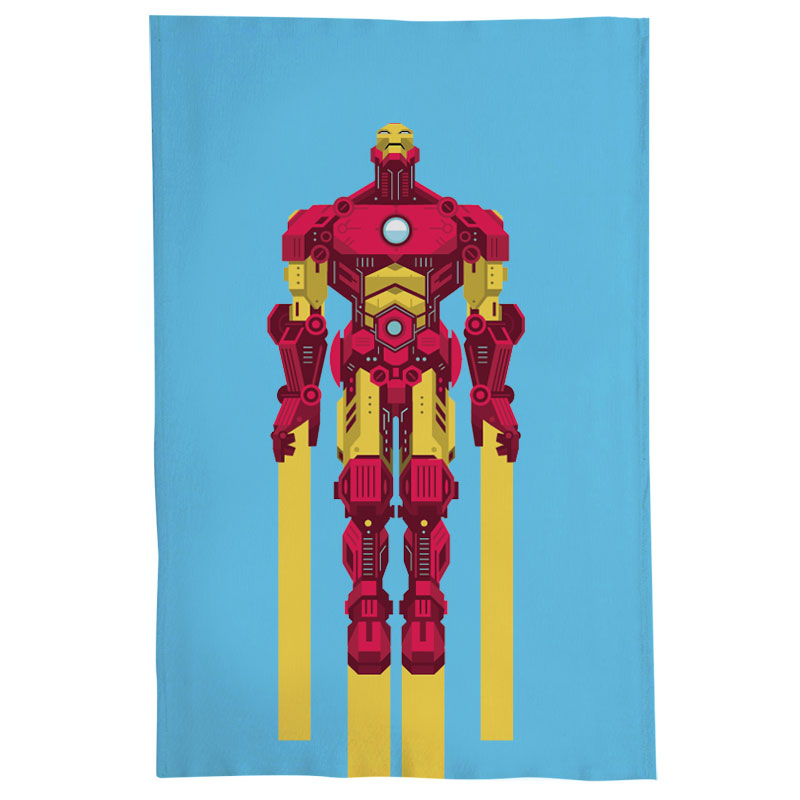 Pano De Prato Nerderia Ironman