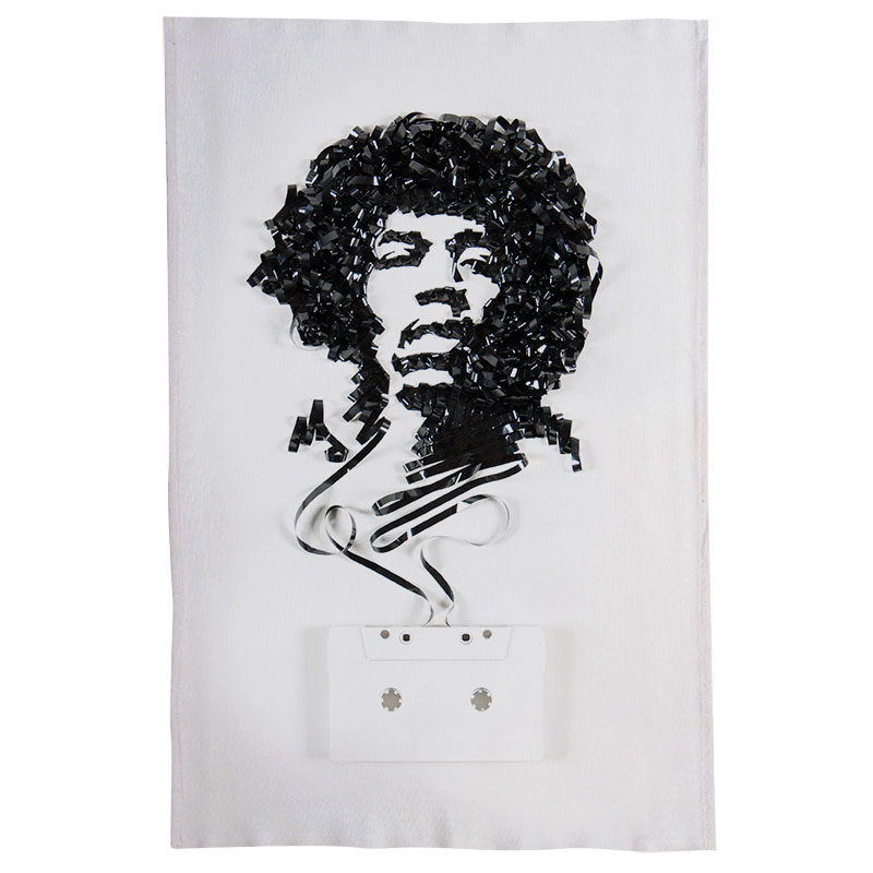 Pano De Prato Nerderia Jimi Hendrix Tape
