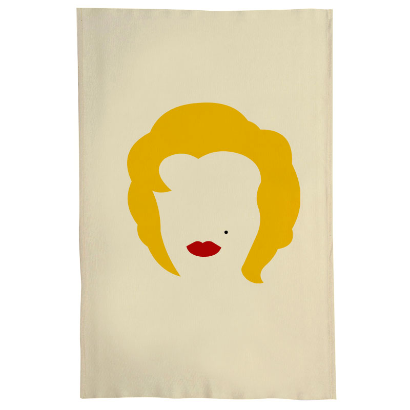 Pano De Prato Nerderia Marilyn Mooroe
