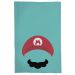 Pano De Prato Nerderia Mario Minimalista