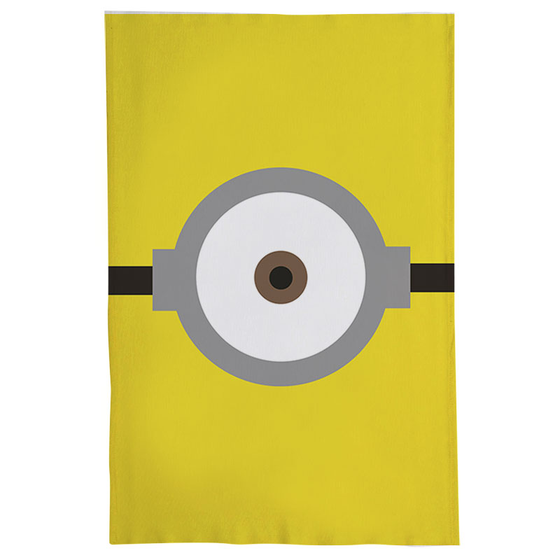 Pano De Prato Nerderia Minion Olho