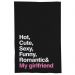 Pano De Prato Nerderia My Girlfriend