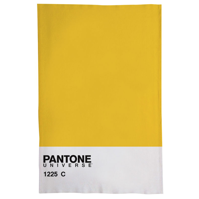 Pano De Prato Nerderia Pantone Amarelo