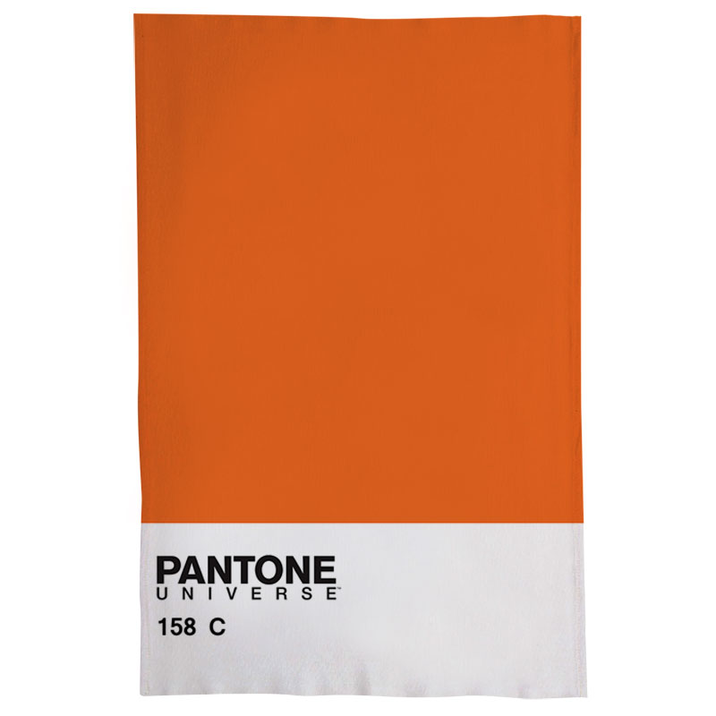 Pano De Prato Nerderia Pantone Laranja