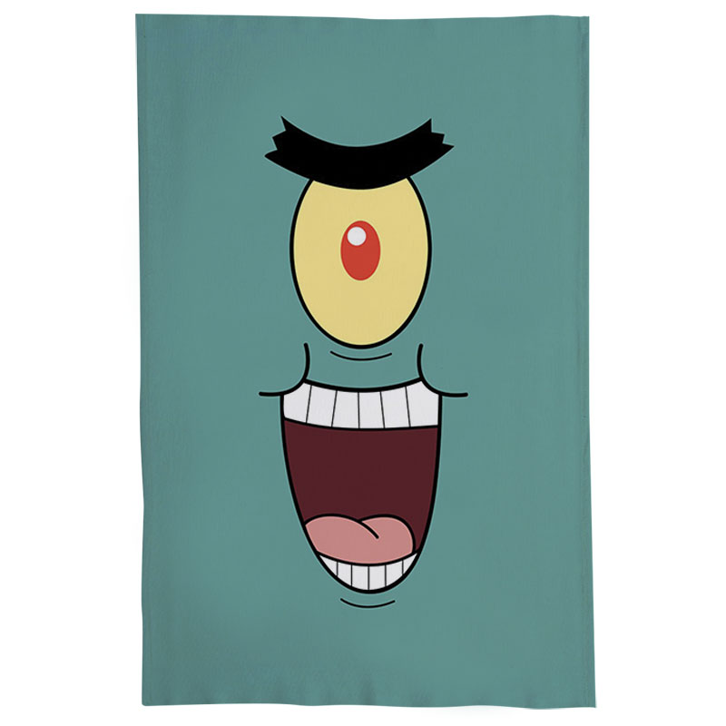 Pano De Prato Nerderia Plankton