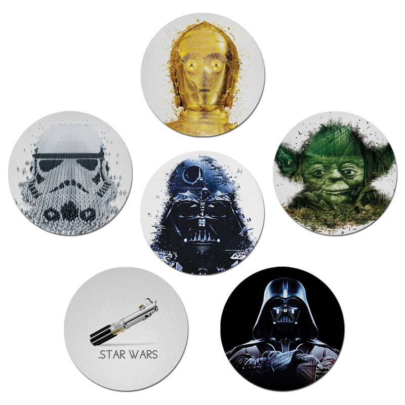 Porta Copos Nerderia e Lojaria star wars colorido