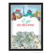 QUADRO CAIXA COFRE 33x43 cm NERDERIA E LOJARIA viagens travel world preto