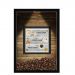 QUADRO DUPLO CAIXA 33X43  (COM LED )PORTA GRÃOS DE CAFE Nerderia e Lojaria  graos cafe fresh preto