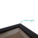 QUADRO DUPLO CAIXA 33X43  PORTA GRÃOS DE CAFE Nerderia e Lojaria graos cafe know your preto