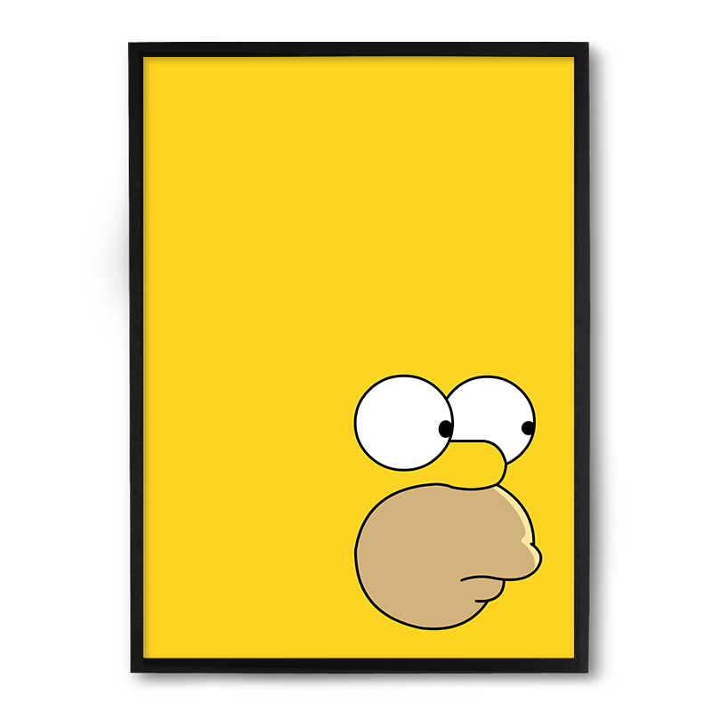 Quadro / Poster Nerderia Homer Disfarsado