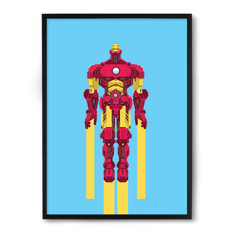 Quadro / Poster Nerderia Ironman