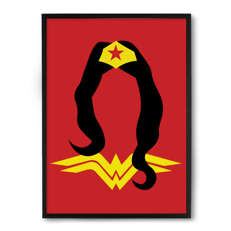 Quadro / Poster Nerderia Mulher Maravilhosa