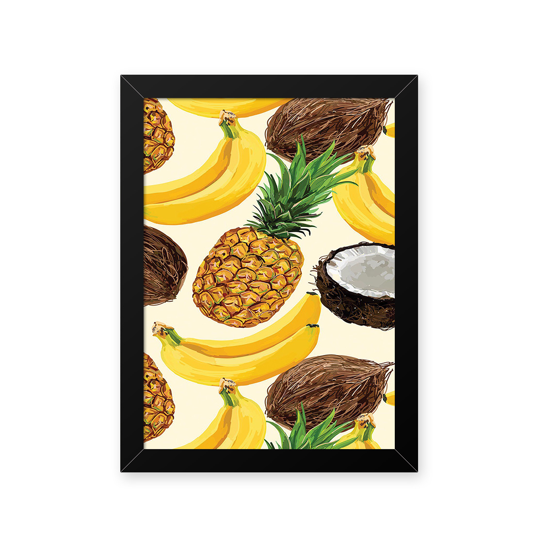 Quadro Abacaxi 33X43cm
