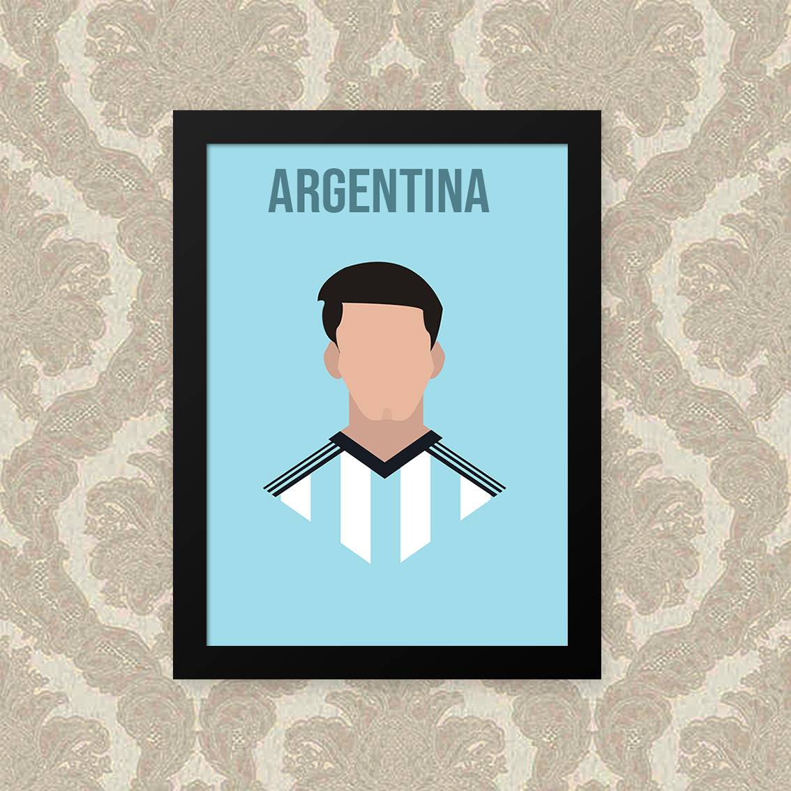 Quadro Argentina 23X33
