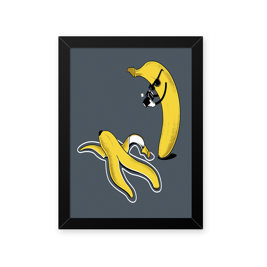 Quadro Banana Crime 33X43cm