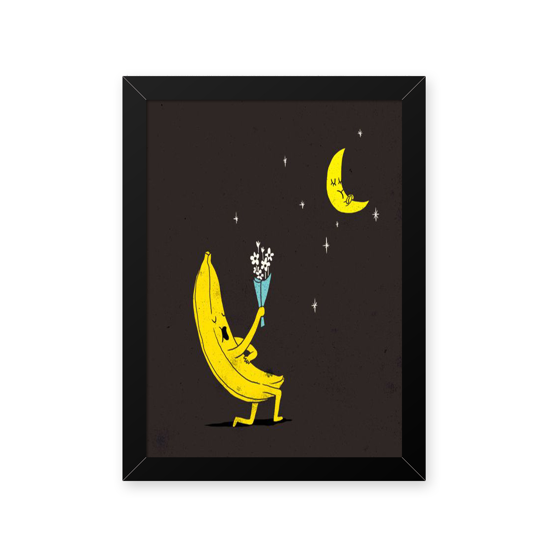 Quadro Banana Romantica 23X33