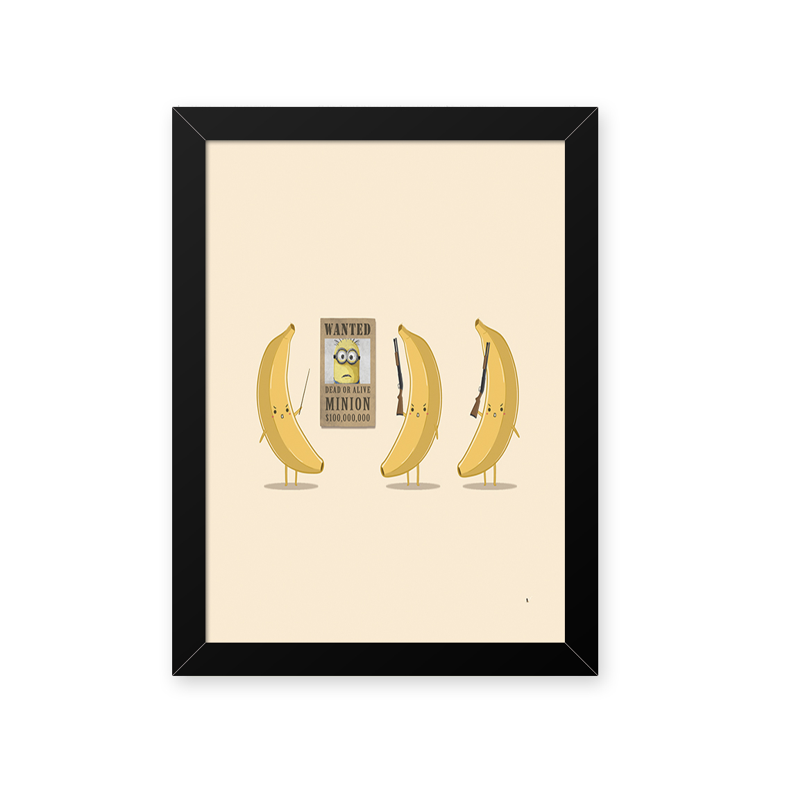Quadro Bananas Minion 23X33