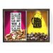 Quadro CAIXA 33x43 cm Porta Rolha Vinho E Tampinha Cerveja (2 Em 1) - Com LED Nerderia e Lojaria happiness e save water madeira