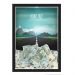 Quadro CAIXA COFRE 33x43 cm NERDERIA E LOJARIA viagens road trip preto