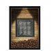 Quadro Café Led 30x40cm - Inserção do Grão