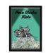 Quadro Caixa  COFRE 33x43 cm (Com Led) Lojaria e Nerderia. _moto1 preto