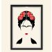 Quadro Caixa 23X33cm Frida Flor