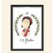Quadro Caixa 23X33cm Frida Love