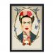 Quadro Caixa Com Led Frida