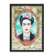 Quadro Caixa Com Led Frida Espelho