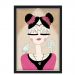 Quadro Caixa Com Led Frida Viva