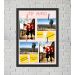 Quadro Caixa Porta Foto e Recadinho com Varal 33x43cm best friend forever 1 preto