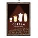 Quadro Caixa Porta Grãos Café 23X33cm