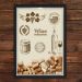 Quadro Caixa Porta Rolhas Vinho Wine Collection