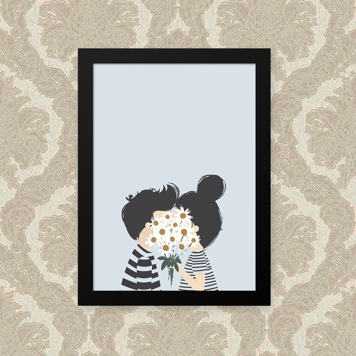 Quadro Casal 33X43cm