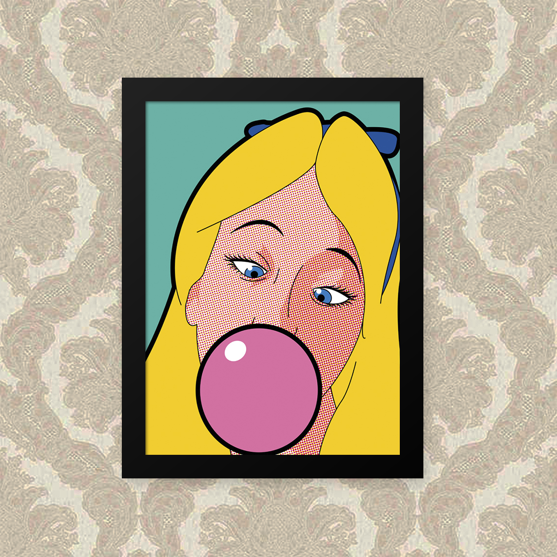 Quadro Chiclete 33X43cm
