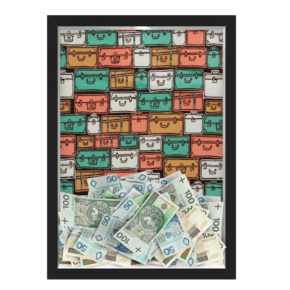 Quadro Cofre Viagens Malas